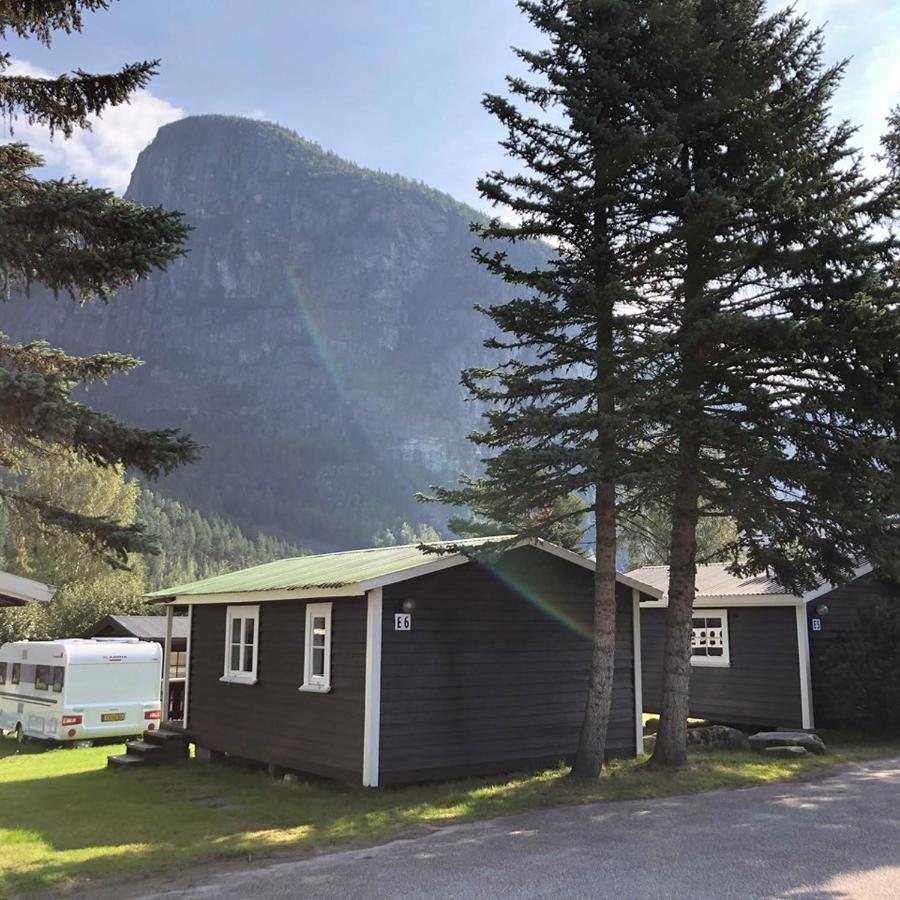 Solvgarden Camping Rysstad Exteriér fotografie