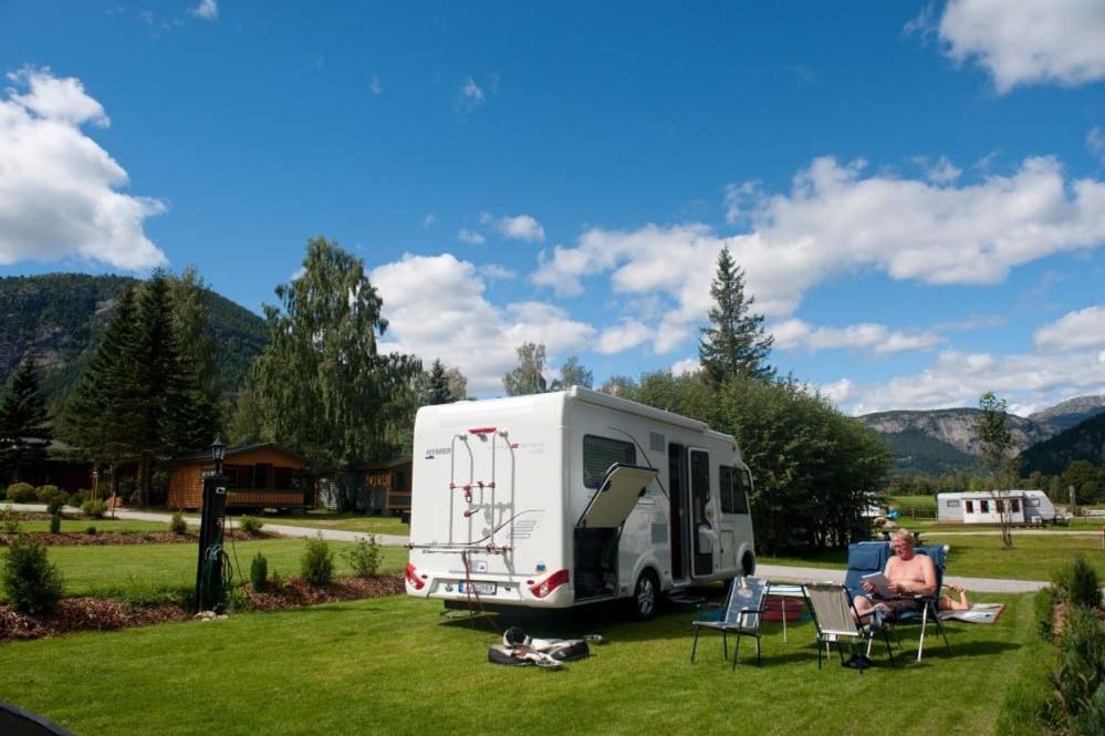 Solvgarden Camping Rysstad Exteriér fotografie